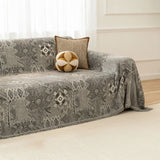 Pet Couch Cover - Rustic Bohemian Grey