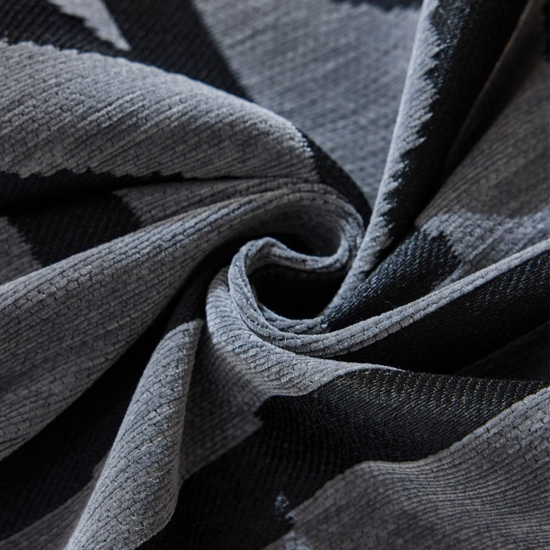 Boho Dark Grey Couch Cover