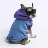 Omkeerbaar jack - Paars en blauw