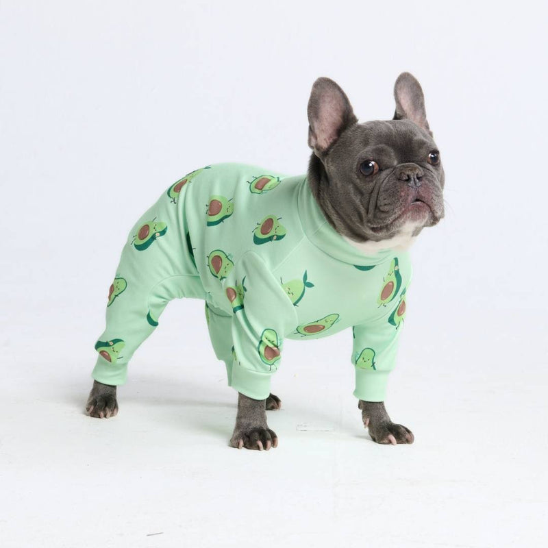 Hondenpyjama - Avocado