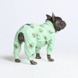 Hondenpyjama - Avocado