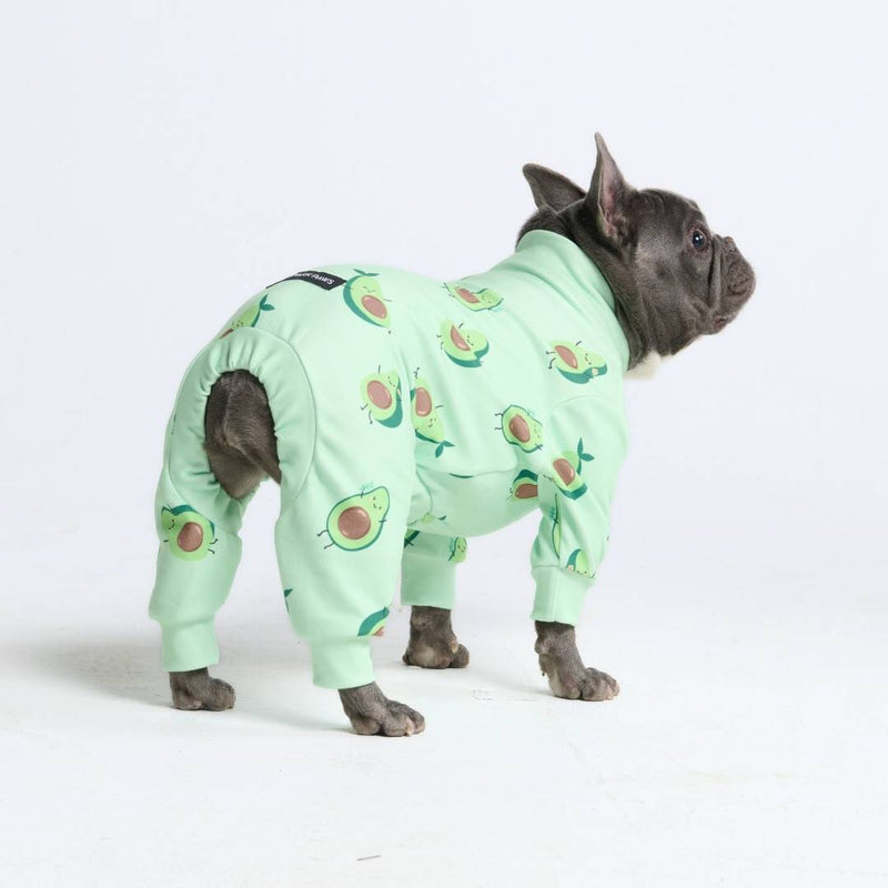 Hondenpyjama - Avocado