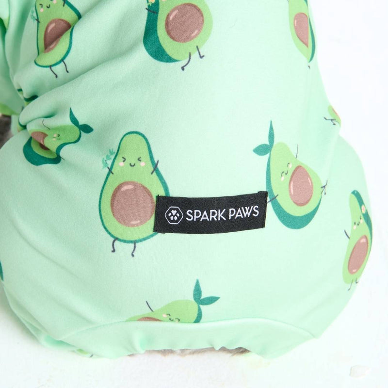 Hondenpyjama - Avocado