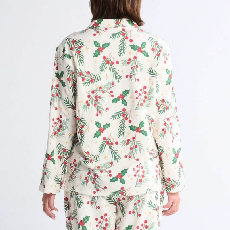 Kerst pyjama top - Maretak