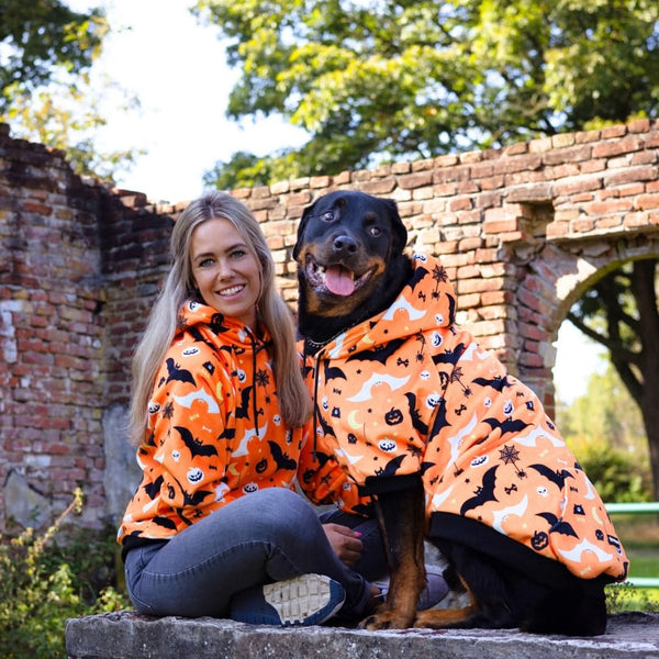 Halloween Human Hoodie - Oranje