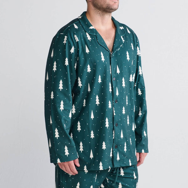 Menselijk pyjamashirt - IJzige Dennen