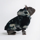 Fluffdreams deken hond hoodie - Oreo
