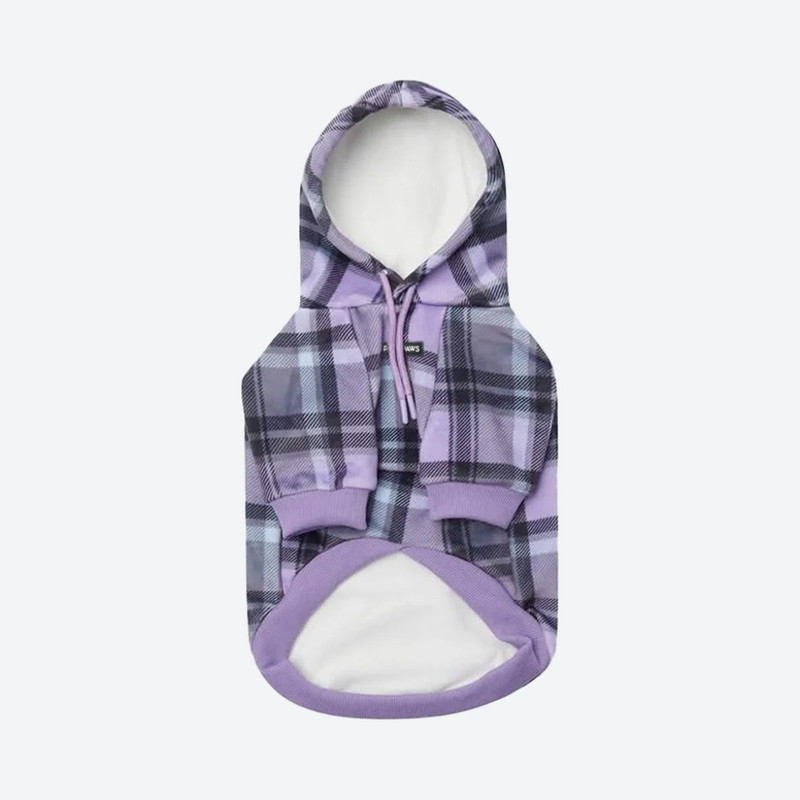 Purple Plaid Hoodie||size:S,M,L,XL,2XL,3XL,4XL,5XL