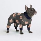 Bear Black PJ||size:L,XL