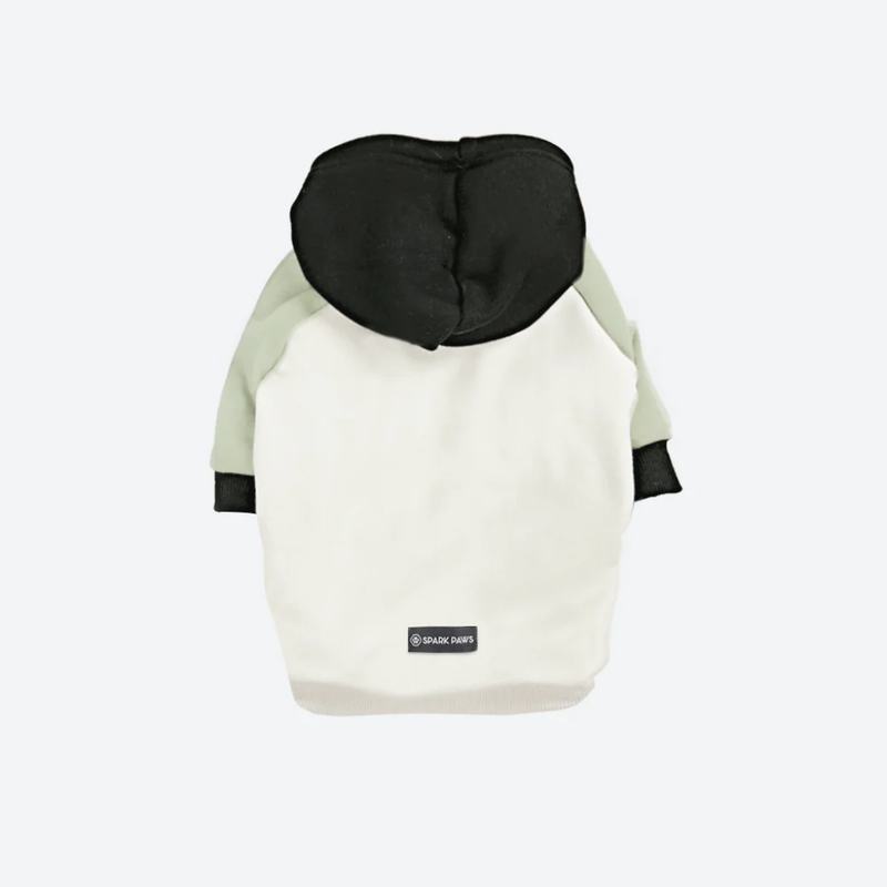 Olive Cream Dog Hoodie