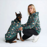De Duitsland hoodie voor mensen – Donkergroen