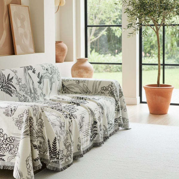 Bankhoes – Lelietje-van-dalen Zwart