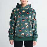 De Duitsland hoodie voor mensen – Donkergroen