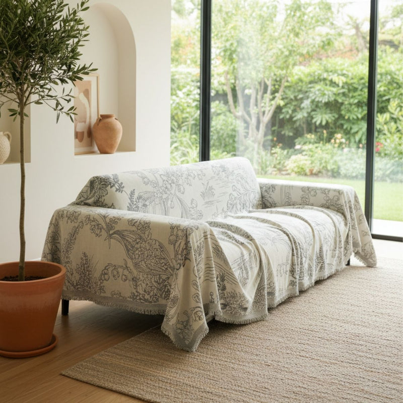 Bankhoes – Lelietje-van-dalen Grijs