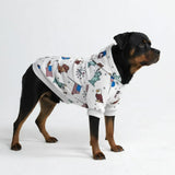 USA Hoodie Light Grey||size:4XL,5XL