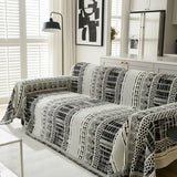 Bankhoes – Modern Mozaïek Zwart