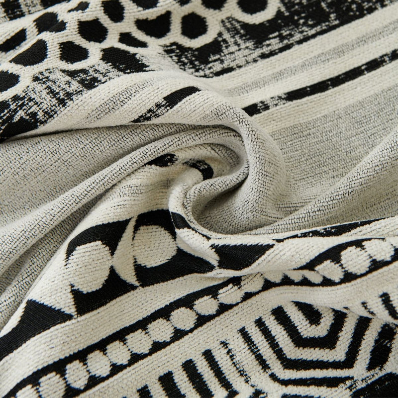 Bankhoes – Modern Mozaïek Zwart