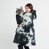 Fluffdreams deken hond hoodie - Oreo