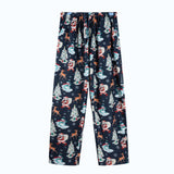 Human Pajama Pants - Retro Santa||size:S,M,L,XL,2XL