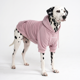 Essentiële hondenhoodie - Paars Taupe