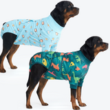 Breakfast Blue and Dinosaurs||size:5XL
