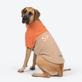 Orange Tan Plush Fleece Dog Sweater||size:4XL