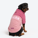 Pink Plush Fleece Dog Sweater||size:4XL