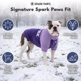 Purple Plush Fleece Dog Sweater||size:S,M,L,XL,2XL,3XL,4XL