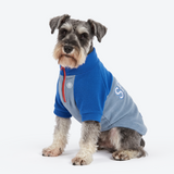 Royal Blue Plush Fleece Dog Sweater||size:M