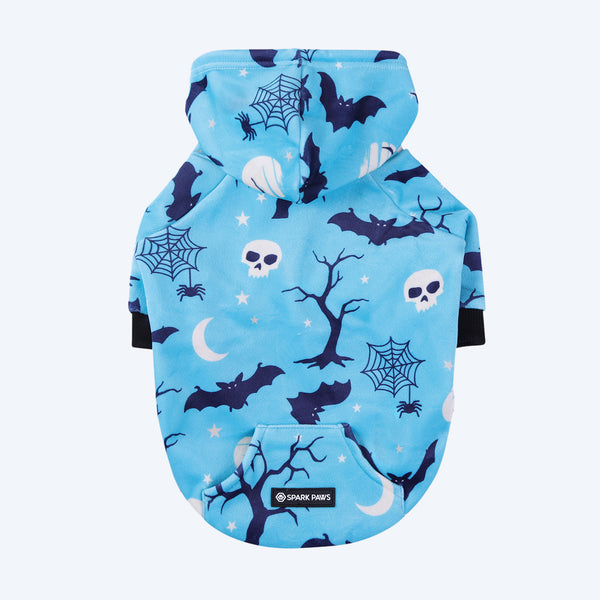 Halloween Honden Hoodie - Blauwgroen