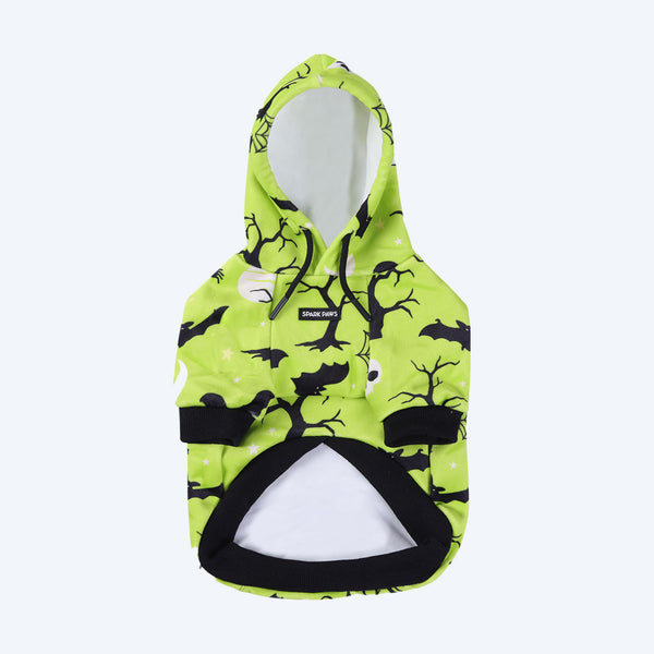 Halloween Honden Hoodie - Neon