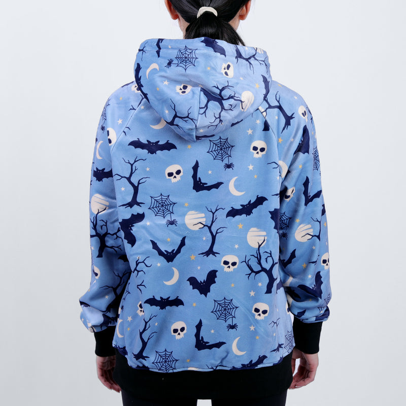 Halloween Human Hoodie - Blauw
