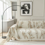 Leaves Beige Couch Cover