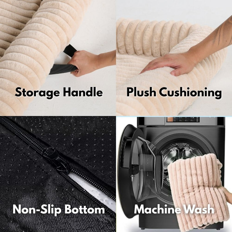 Luxe Bankhoes Hondenbed - Beige