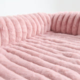 Luxe Bankhoes Hondenbed - Roze