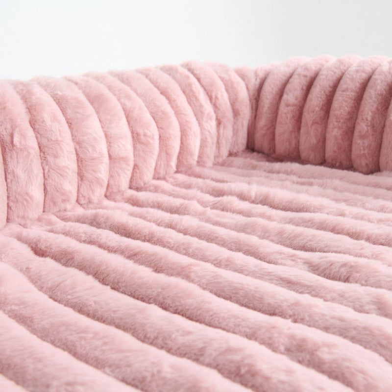 Luxe Bankhoes Hondenbed - Roze