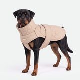Beige Quilted Winter Jacket||size:4XL