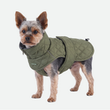 Green Quilted Winter Jacket||size:S