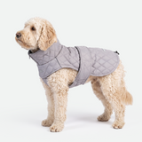 Grey Quilted Winter Jacket||size:2XL