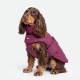 Magenta Quilted Winter Jacket||size:XL