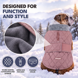 Pink Quilted Winter Jacket||size:S,M,L,XL,2XL,3XL,4XL