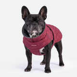 Red Quilted Winter Jacket||size:L
