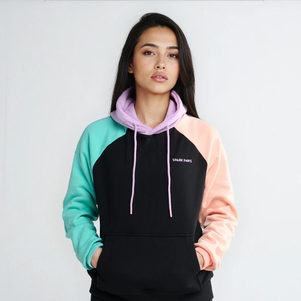 Cyberpunk menselijke hoodie