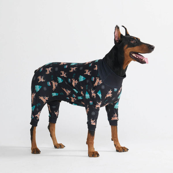 Kerst hondenpyjama - Rendieren