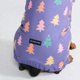 Kerst hondenpyjama - Suikerstokbomen