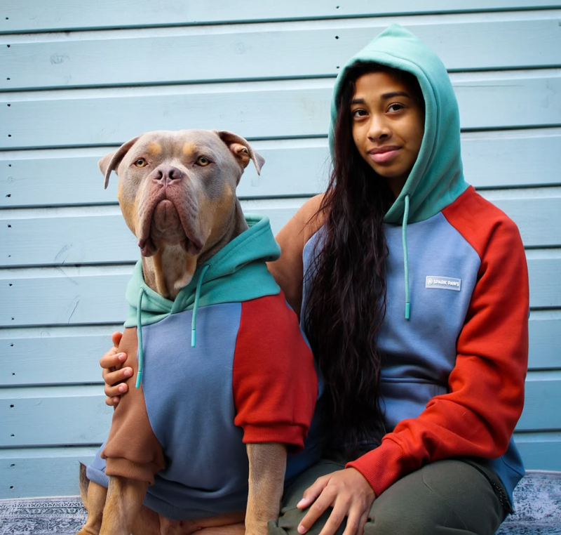 Spark Paws Dog Hoodie Large Breed WOOF
