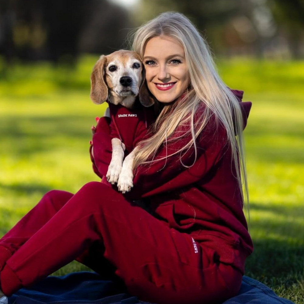Bijpassende honden- en eigenaarskleding - mama papa hond sweatshirt Bijpassende honden- en eigenaarskleding - mama papa hond sweatshirt