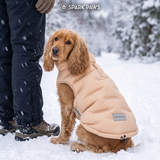 Beige Thermosonic Winter Jacket||size:S,M,L,XL,2XL,3XL,4XL