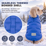 Blue Thermosonic Winter Jacket||size:S,M,L,XL,2XL,3XL,4XL