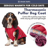 Red Thermosonic Winter Jacket||size:S,M,L,XL,2XL,3XL,4XL